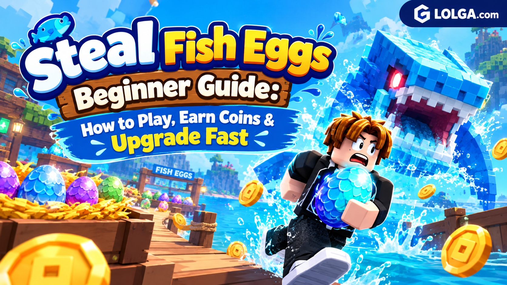 Steal Fish Eggs Beginner Guide: How to Play, Earn Coins & Upgrade Fast
